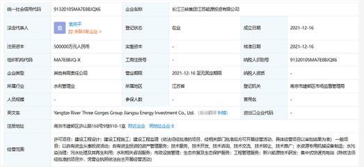 三峽集團(tuán)南京新公司成立 50億元資本聚焦投資活動(dòng)